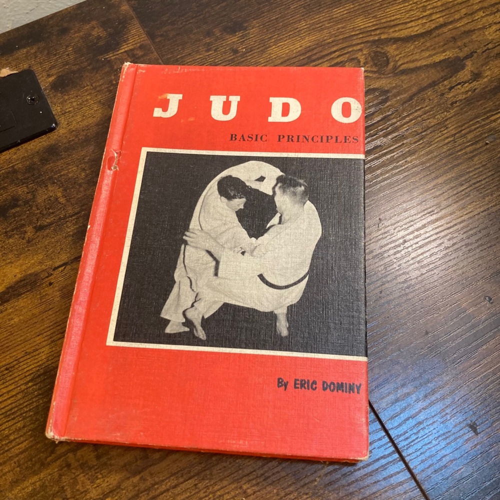 Judo Basic Principles Eric Dominy Vtg 1970 Martial Arts Instructional Book HC